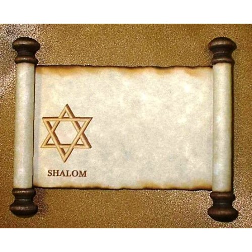 J5 Jewish BLANK Rolled Scroll Scrolls Unlimited, Inc.